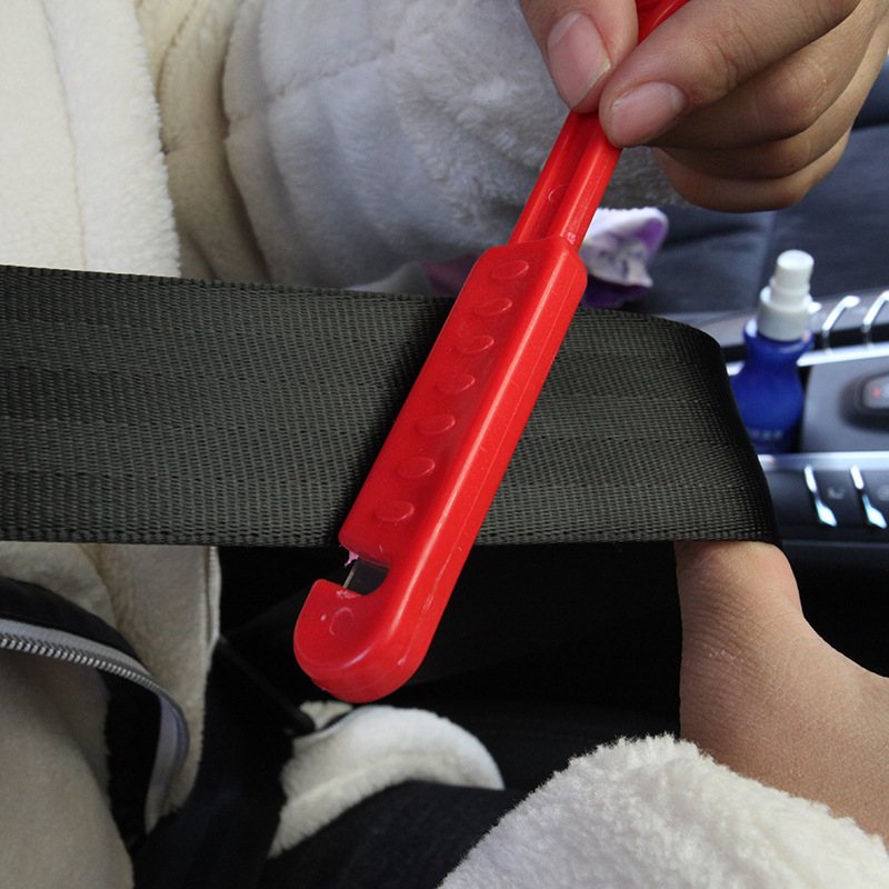 Automobilio lango saugos kūjis, dviejų funkcijų dizainas su konuso formos galvute, metalas ir plastikas, svoris 100 g