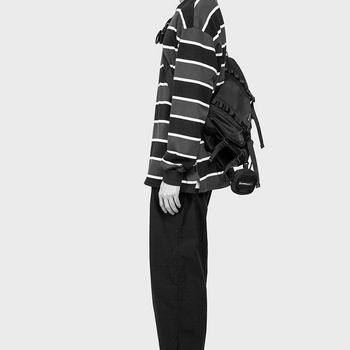 Férfi crossbody táska, utcai stílus, nylon anyag, modell 6803-1, márka Cypress Elephant