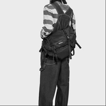 Férfi crossbody táska, utcai stílus, nylon anyag, modell 6803-1, márka Cypress Elephant