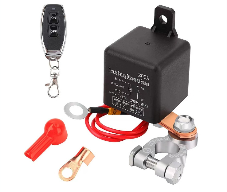 200A belaidis nuotolinio valdymo automobilio išjungimo jungiklis – relė