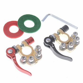 Автомобилна клема за батерия с мултидупкова щипка за свързване – модел Battery pile head, марка Battery clamp multi-hole wiring battery clamp, за общи модели; съвместимо с: други