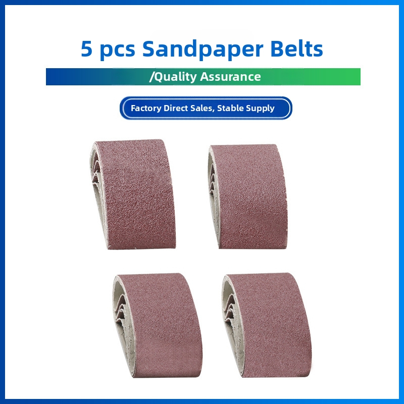 Asahikawa 5 gab abrazīvās lentes komplekts slīpēšanai ar lentes slīpmašīnu