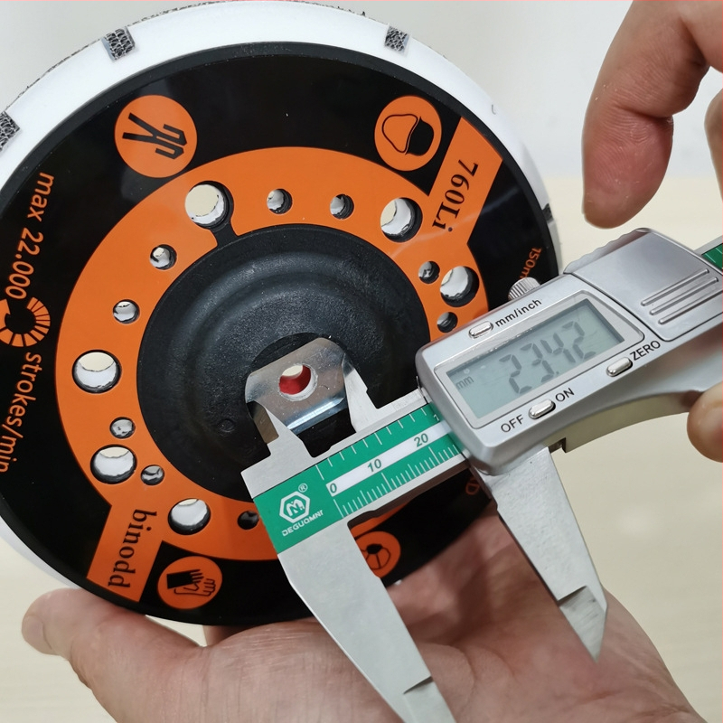 Пневматична тава за шлайфане и база за шаси за електрически сух шлайф с четка — скорост без натоварване 10000 rpm, серия 6562556, за полиране на автомобили