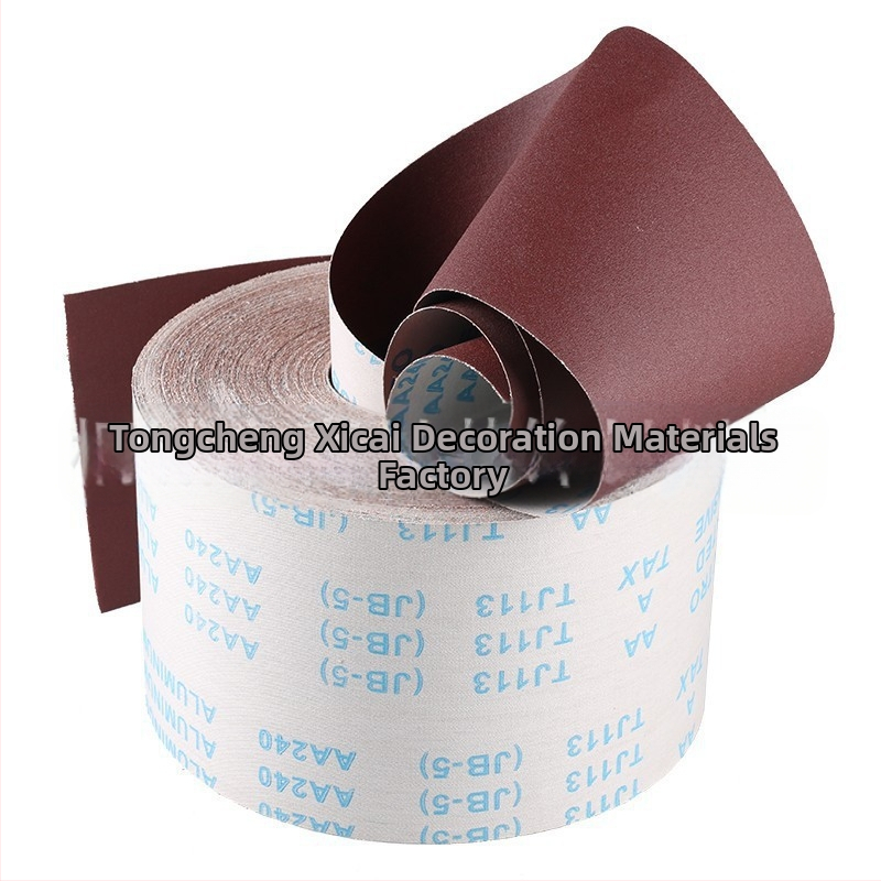 шкурка-ролка с текстилна подложка – за дърво, мебели и полиране на стъкло