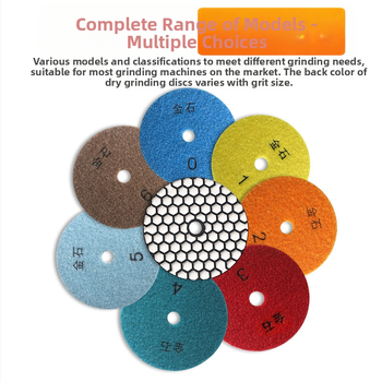 Диамантени дискове за сухо шлайфане за мрамор и гранит – полиране и фаскиране – твърдост Q