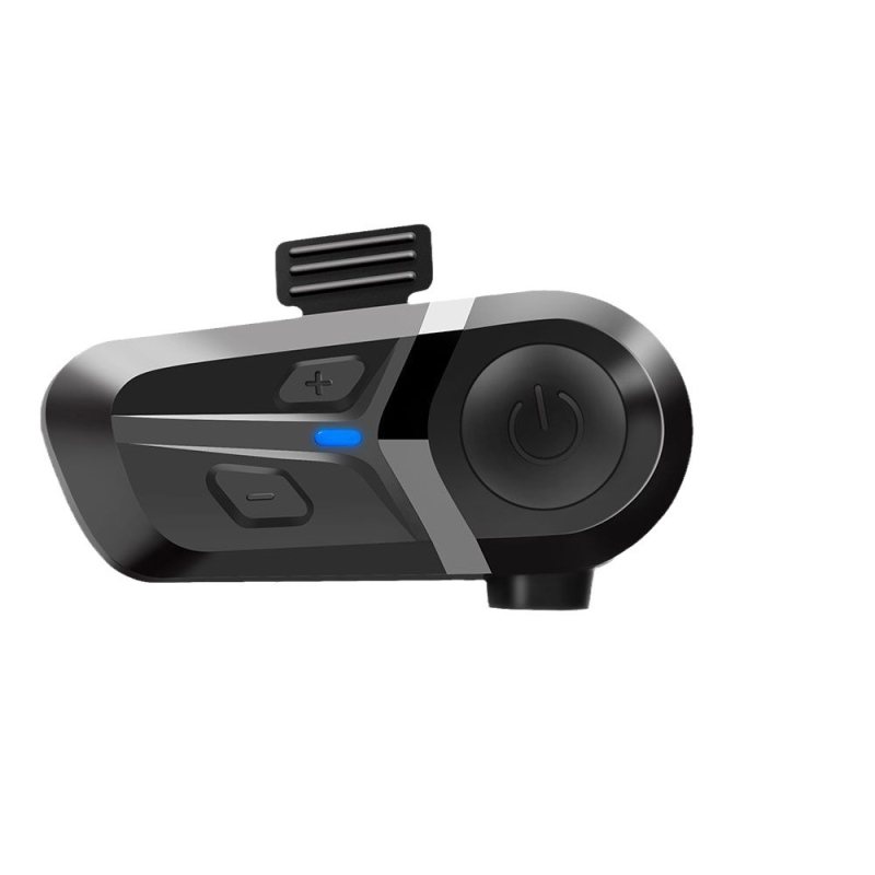 L1 Bluetooth ακουστικό κράνους για μοτοσικλέτα – Intercom, αδιάβροχο και ανθεκτικό στη σκόνη, μονοφωνικό, ένα αυτί, εμβέλεια 100 m, αυτονομία 32 h, κλήσεις και μουσική
