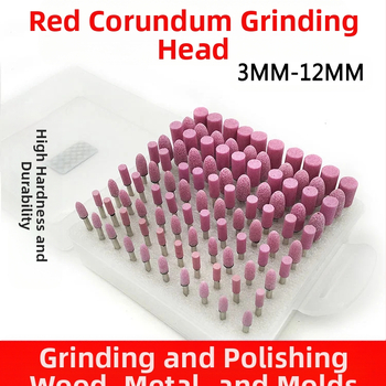 Iekšējā slīpēšanas galviņa metālam, korunduma materiāls, saderīga ar elektrisko urbjmašīnu