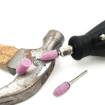 Iekšējā slīpēšanas galviņa metālam, korunduma materiāls, saderīga ar elektrisko urbjmašīnu