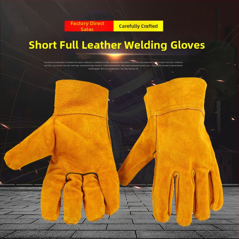 Jia Xu trumpos viso odos suvirinimo pirštinės elektros suvirinimui ir metalo apdirbimui