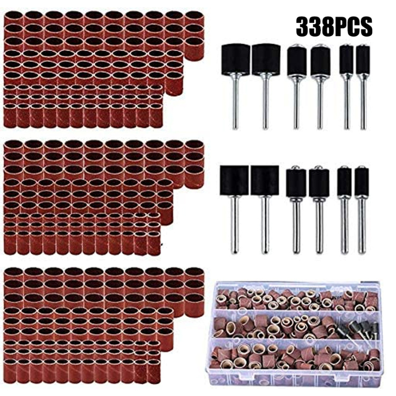 Fast Leopard 338PC комплект шкуркови рингове за електрическа шлайфмашина – шлайфане и полиране