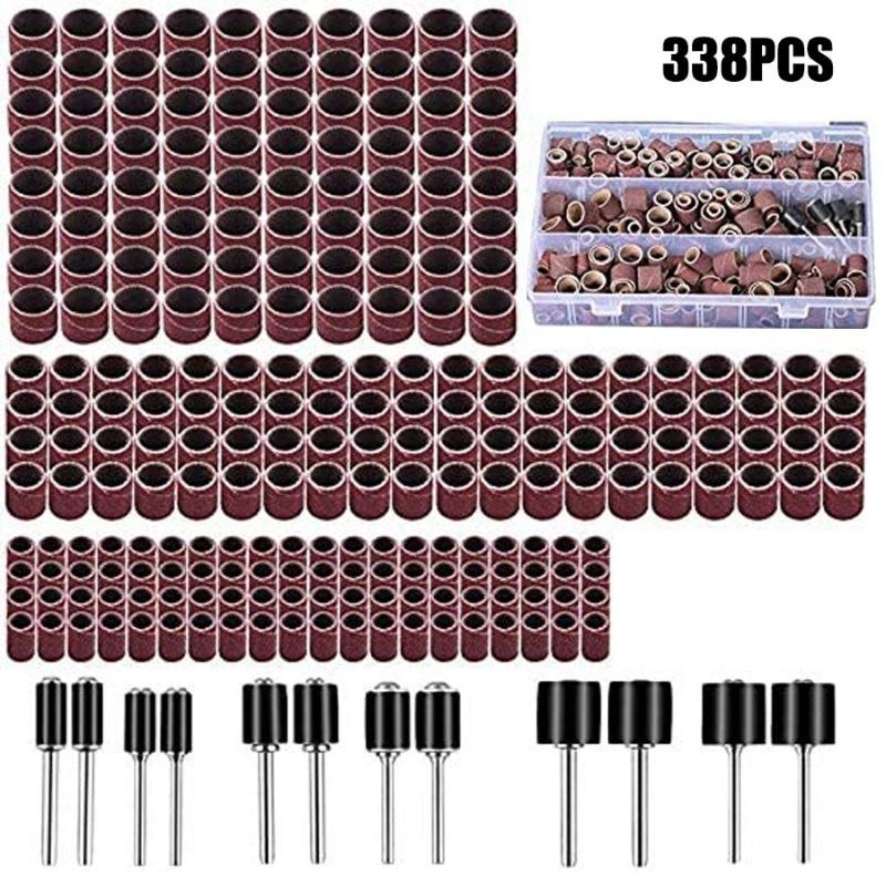 Fast Leopard 338PC комплект шкуркови рингове за електрическа шлайфмашина – шлайфане и полиране