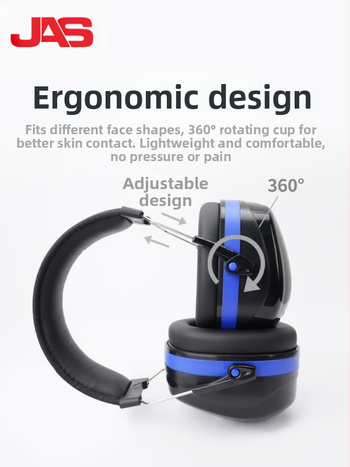 Juansi EM588 Ausų kaukė – Miegui skirta garso izoliacija, pramoninis triukšmo mažinimas