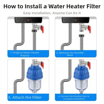 Nerūdijančio plieno išankstinis filtras vandeniui, mažas filtras, išankstinė filtracija, šalina kalcio nuosėdas, rūdą ir nuosėdas
