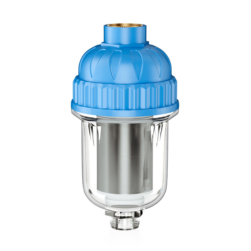 Nerūdijančio plieno išankstinis filtras vandeniui, mažas filtras, išankstinė filtracija, šalina kalcio nuosėdas, rūdą ir nuosėdas