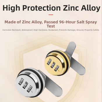 Κλειδαριά κωδικού από κράμα ψευδάργυρου για ντουλάπες και συρτάρια – Μοντέλο 103, κατάλληλη για ντουλάπες, συρτάρια, ντουλάπια για παπούτσια, ντουλάπες αρχείων και γυάλινες ντουλάπες, μοντέρνο μινιμαλιστικό στυλ