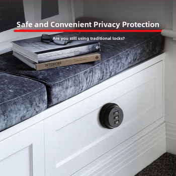 Κλειδαριά κωδικού από κράμα ψευδάργυρου για ντουλάπες και συρτάρια – Μοντέλο 103, κατάλληλη για ντουλάπες, συρτάρια, ντουλάπια για παπούτσια, ντουλάπες αρχείων και γυάλινες ντουλάπες, μοντέρνο μινιμαλιστικό στυλ