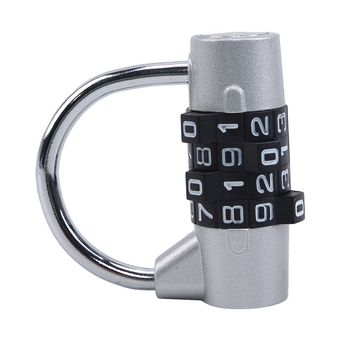 Κλειδαριά αριθμητική 4 ψήφίων για ντουλάπες, από κράμα ψευδαργύρου, πάχος μοχλού 4.8 mm, απόσταση μοχλών 36 mm