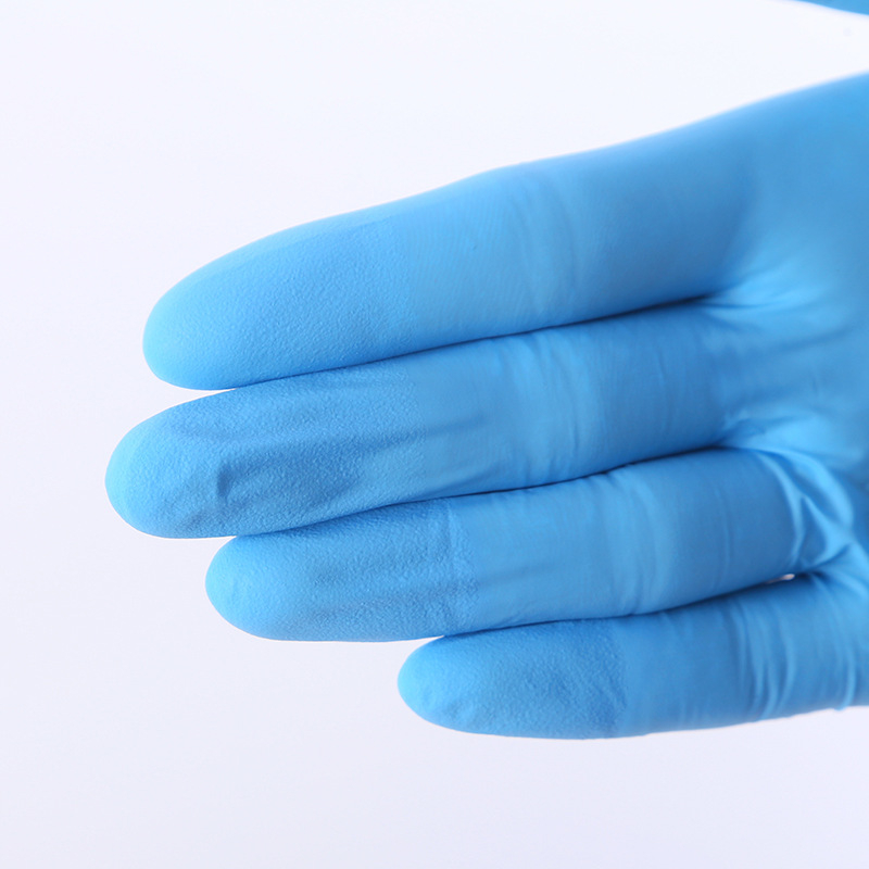 Vienkartinės nitrilo pirštinės – Maisto kokybės, Atsparios vandeniui virtuvėje, Storos ir tvirtos, 4–4,5 g, Hongrui