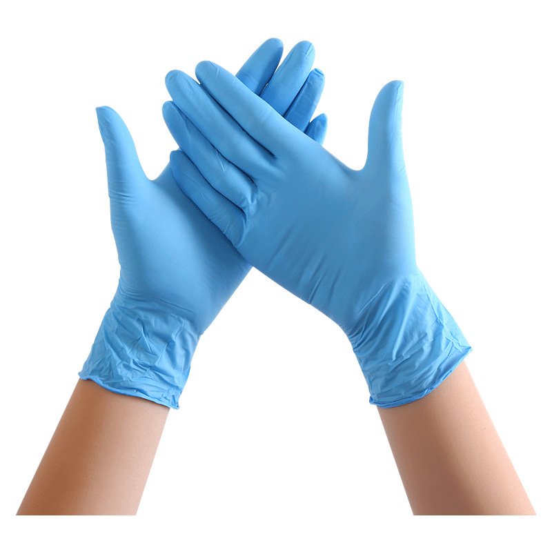 Vienkartinės nitrilo pirštinės – Maisto kokybės, Atsparios vandeniui virtuvėje, Storos ir tvirtos, 4–4,5 g, Hongrui