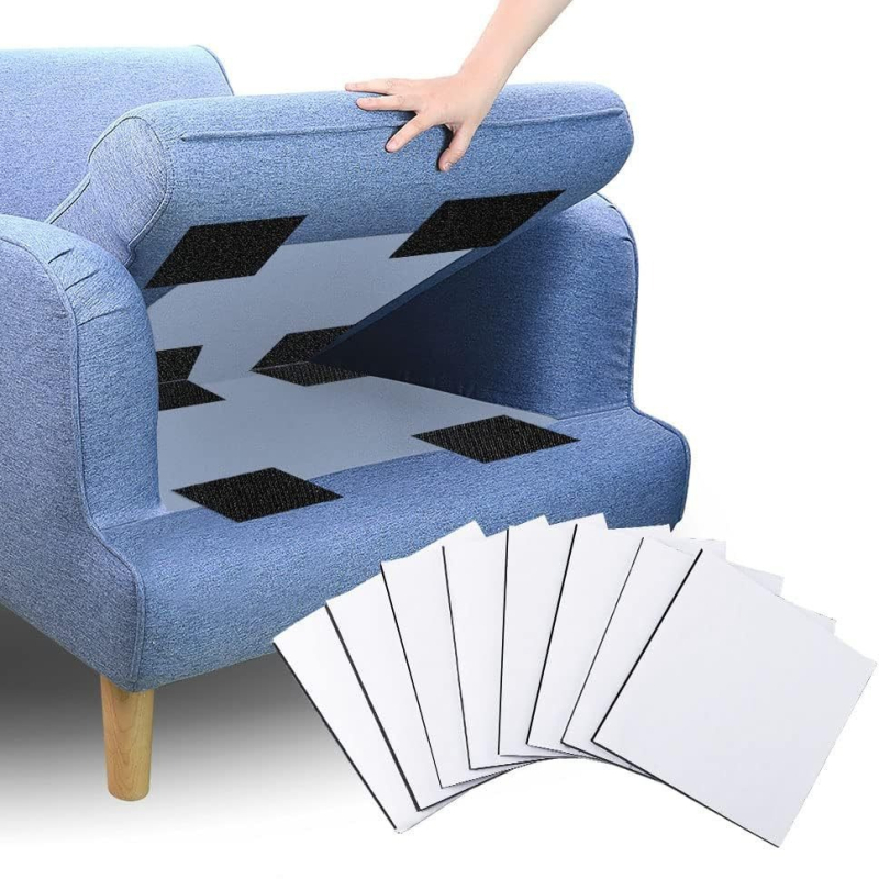 Велкро лента за фиксиране на покривки, дивани, чаршафи и килими – Тип: смесено Velcro; Материал: смесен; Състав: найлон + полиестер; Приложение: домашен текстил; Марка: Friedrich