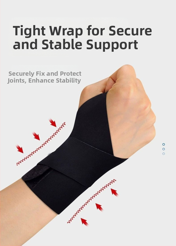 Állítható csuklóortézis spandexből – vékony kialakítás, badmintonhoz, univerzális illeszkedés (Anyag: spandex; Sport: badminton; Kategória: csuklóortézis; Illeszkedés: univerzális)