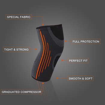 Masite Νάιλον Προστατευτικά Γόνατος για Ενήλικες - Προστασία για Γυμναστική, Ορειβασία, Μπάσκετ, Ποδόσφαιρο