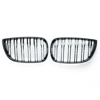 BMW 1 серия E81/E87 предна решетка за броня с двойни хоризонтални ленти, ABS пластмаса, за години 04-11