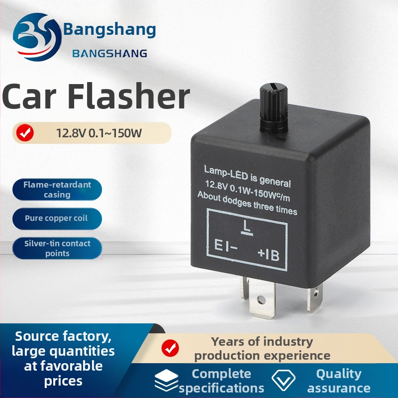 Automobilio mirksėjimo relė CF14KT/12V150W, reguliuojamas LED posūkio signalas