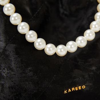 Geantă bucket pentru femei, din PU, stil național-literar, închidere magnetică, căptușeală poliester