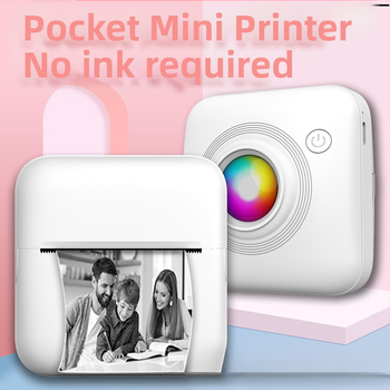 Vaikų DSLR stiliaus fotoaparatas spausdinimui — Polaroid modelis, 12 MP jutiklis, silikoninis korpusas, be LCD, 4 val. baterija, komplekte duomenų kabelis ir vadovas