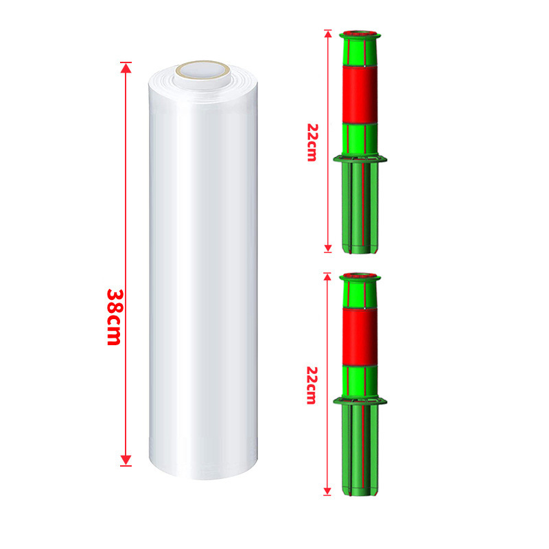 Дръжка за опаковъчно фолио (stretch wrap), вътрешен диаметър 38 мм, LDPE