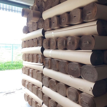 Гофриран картонен рулон за опаковане на мебели, клас A, друга марка