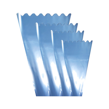 Gėlių pakuotės maišeliai su BOPP plėvele ir celofanu, viena ar kelioms rožėms, gipsofila ir lelijų puokštei, 100 vnt įpakavime, minimalistinis stilius