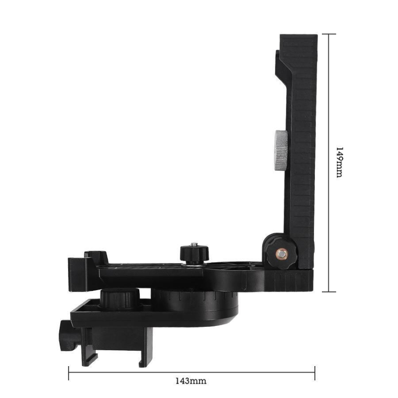 Инфрачерен лазерен нивелир със стенна скоба за монтаж, модел XP3380, тегло 0,5 кг, за домашна употреба.