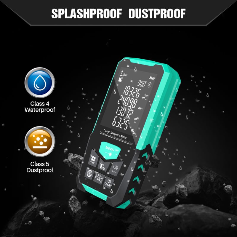 Μετρητής απόστασης λέιζερ, Trendy instrument σειρά D3, εμβέλεια 150,2 μ., αποθηκεύει έως 99 μετρήσεις