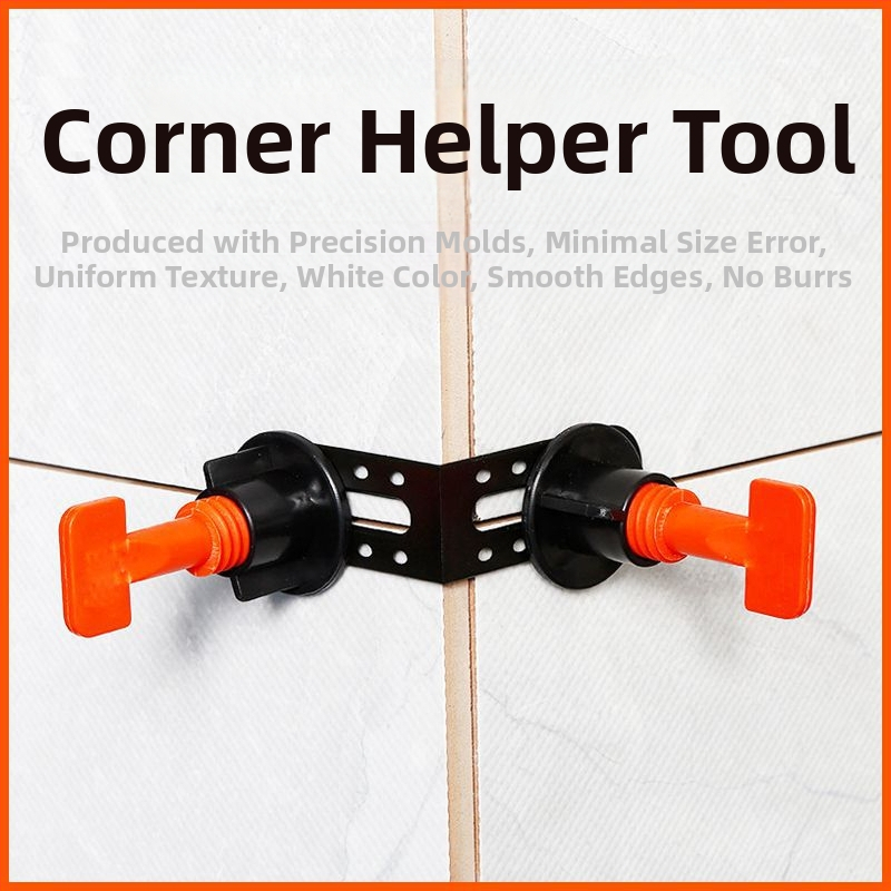 Углов инструмент за нивелиране на плочки Xuanxuan – PP материал, регулируема височина, помощник за позициониране, високопрецизен, мултифункционален издърпвач