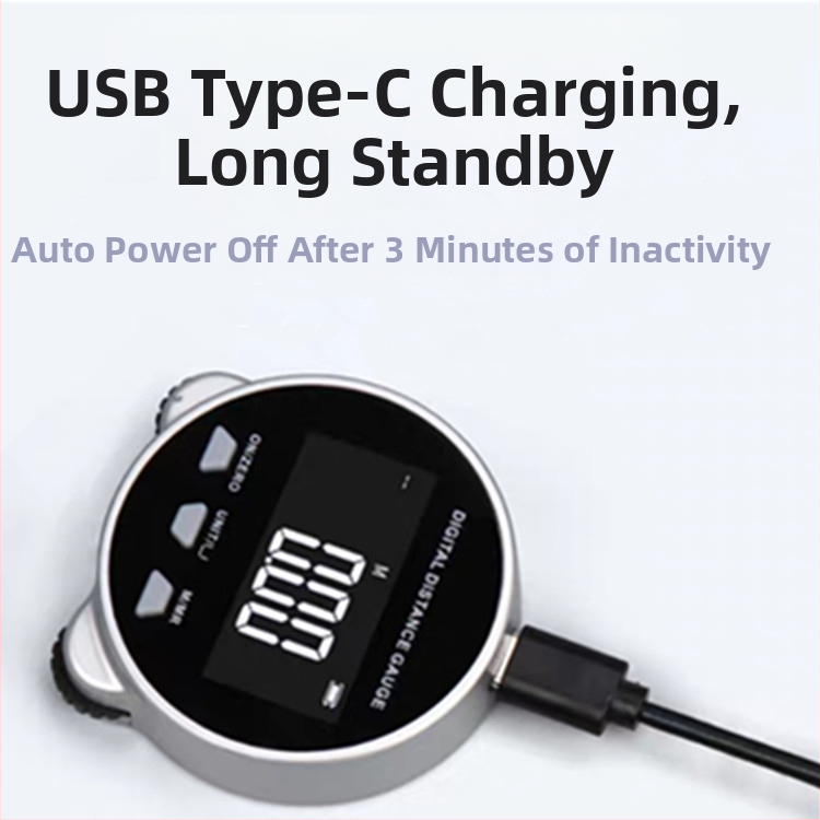 Tuomei електронен цифров ролер-измерител — радиуси и цилиндрични повърхности, прави и неравни повърхности, многофункционален измервателен инструмент