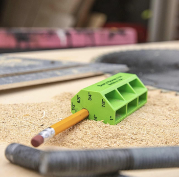 Jiaming 1319 Многофункционален дърводелски инструмент за чертане и маркиране — ABS корпус