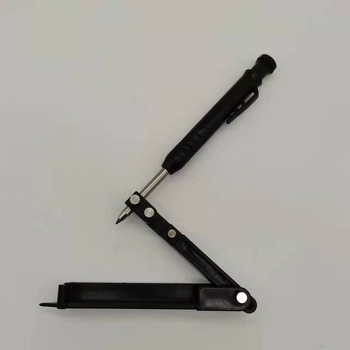 Контурна чертожна линийка за дърводелство със графити писалка – модел 96547, пластмасов корпус