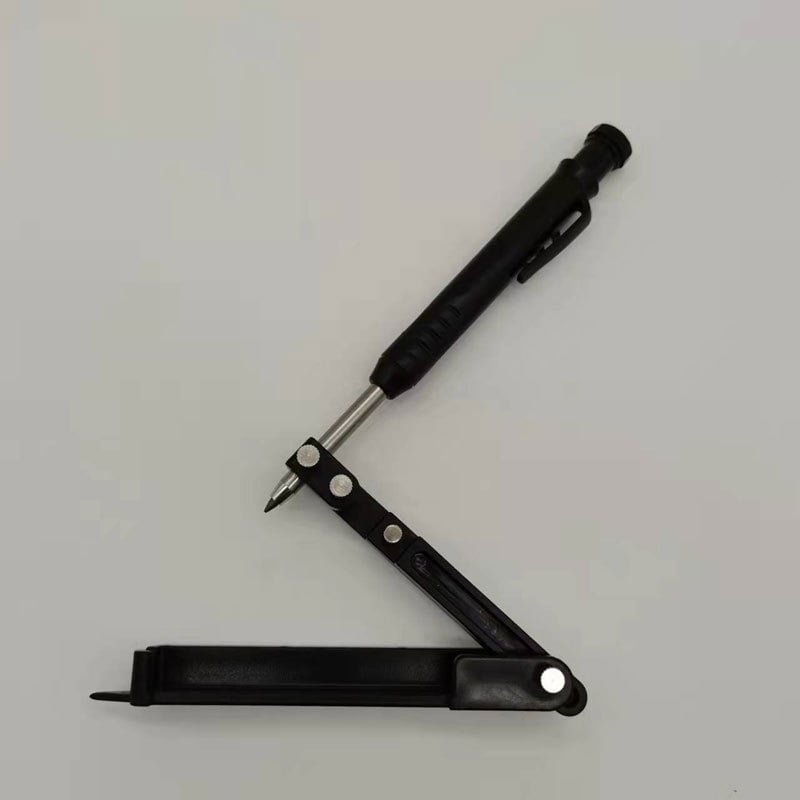 Контурна чертожна линийка за дърводелство със графити писалка – модел 96547, пластмасов корпус