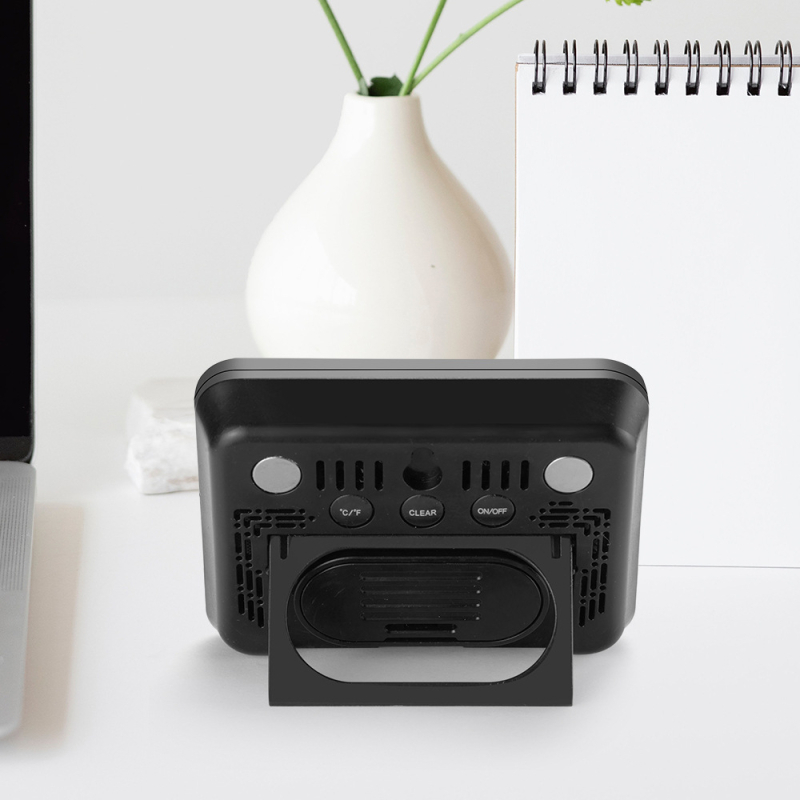 Termometru de cameră cu umiditate – memorie a temperaturii maxime/minime, rezoluție 0.1°C, Sheng hibiscus