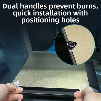 PEI стоманена платформа за принтиране с магнитна пружинна плоча за K1/K1MAX Ender-3S1