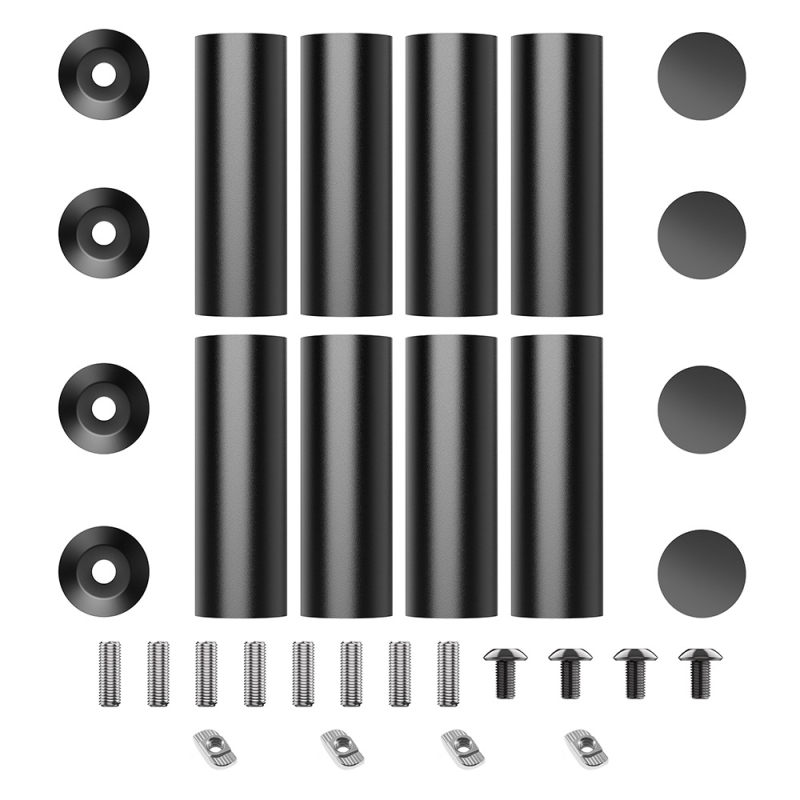Колона за повдигане за лазерно гравиране — метална цилиндрична подложка, стабилна трипод база с мека подложка