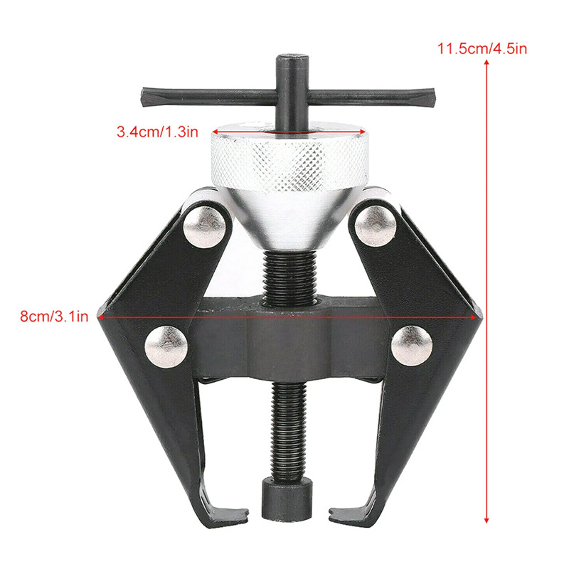 Autó ablaktörlő karjának leszerelő eszköz – univerzális állítható húzó, modell 8152, vanádium acél