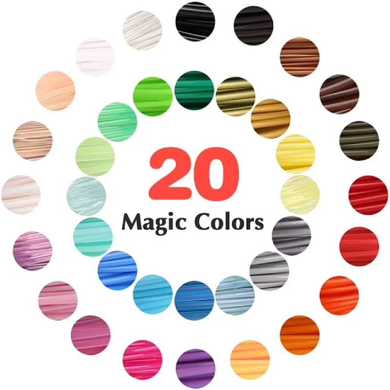 Филамент за 3D писалка – нискотемпературна PCL, PLA/ABS/PETG, дължини 50 м и 100 м