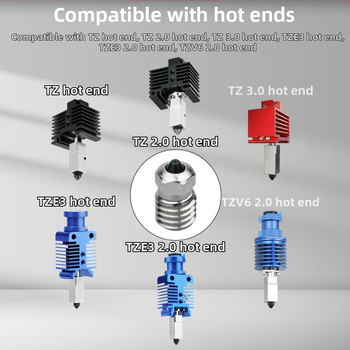 X1/P1 горещ край, биметален закален стоманен накрайник, хром-циркониев меден сплав, износоустойчив и устойчив на високи температури, печатна глава