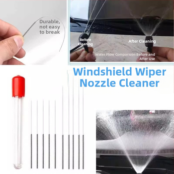 Неръждаема стомана дюзна прочистваща игла – за дюзи на спрейове, автомобилни чистачки и електрически инжекционни вентили