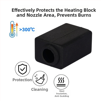 Neptune 4 Plus/Max Ceramic Hotend Printing Kit with High-Temperature Brass Hardened-Steel Nozzle