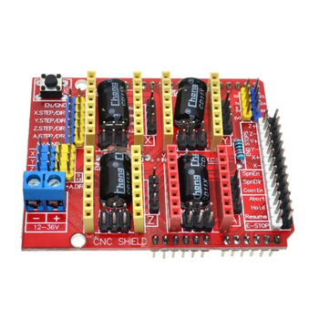 CNC shield v3 разширителна платка за гравираща машина и 3D принтер, A4988 драйвер платка