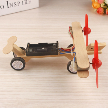 Koka demontējams lidmašīnas komplekts STEM izglītībai, spēle vecāku un bērnu mijiedarbībai, veicina intelektuālo attīstību un roku-acu koordināciju (7–14 gadi)